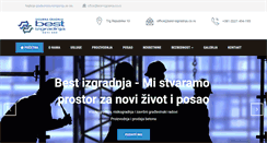 Desktop Screenshot of best-izgradnja.co.rs