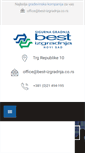 Mobile Screenshot of best-izgradnja.co.rs